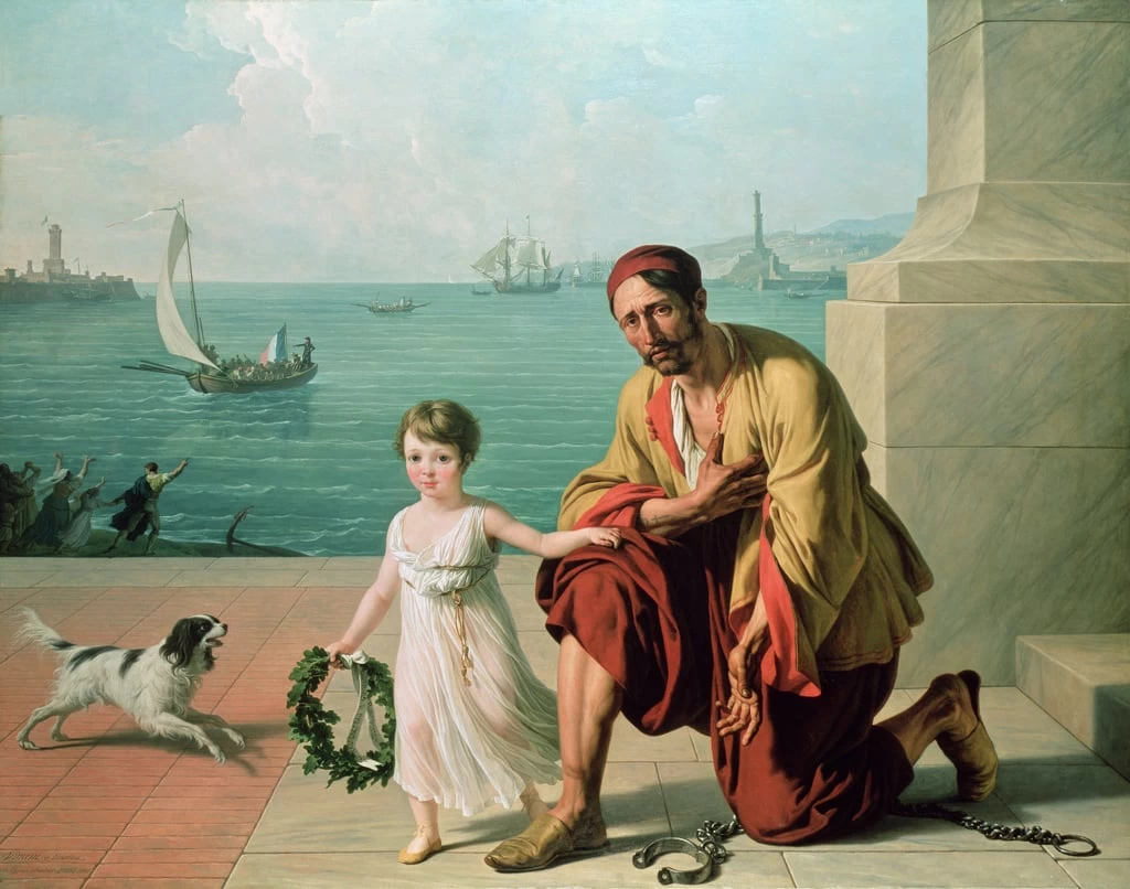 Allegoria che rappresenta la liberazione di prigionieri francesi e italiani - Neue Galerie Kassel
